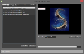 VisioForge Video Encryptor screenshot 2