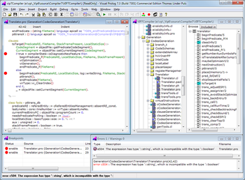 Visual Prolog screenshot