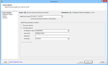 VMware vCenter Converter Standalone screenshot 6