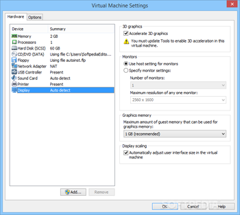 VMware Workstation Player screenshot 16