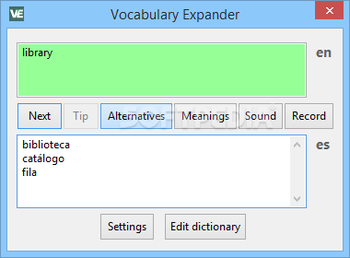 Vocabulary Expander screenshot 3