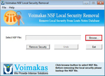 Voimakas NSF Local Security Removal screenshot
