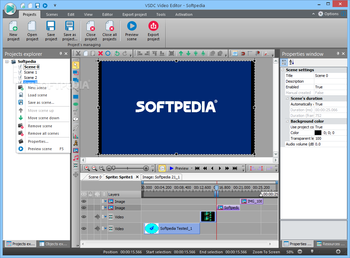 VSDC Video Editor screenshot