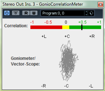 VST Gonio- & Correlation-Meter screenshot