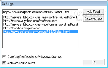 VXP RSS Reader screenshot 2