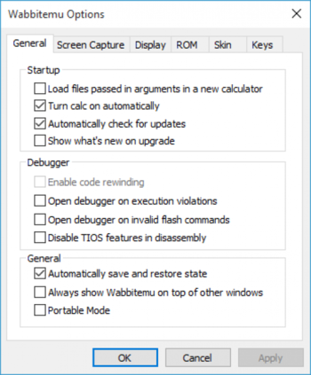 Wabbitemu TI Calculator Emulator  screenshot 2