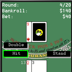 Wapfrog blackjack screenshot