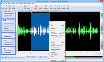 WaveMax Sound Editor screenshot 2
