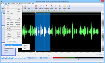 WaveMax Sound Editor screenshot 4
