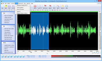 WaveMax Sound Editor screenshot 7
