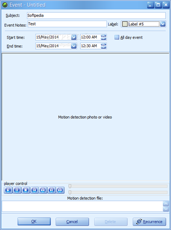 Webcam Motion Detector screenshot 15