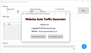 Website Auto Traffic Generator screenshot 3