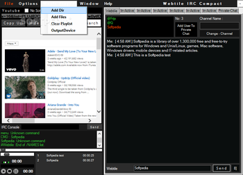 Webtile IRC Compact Edition screenshot 4