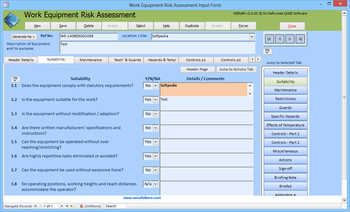 WERAM - Work Equipment Risk Assessment Management screenshot 6