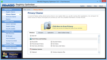 WinASO Registry Optimizer screenshot 5