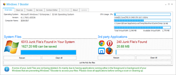 Windows 7 Booster screenshot 9