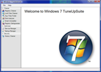 Windows 7 TuneUp Suite screenshot