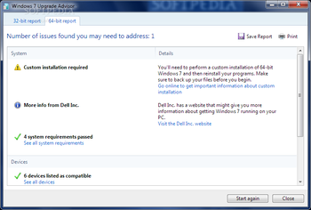 Windows 7 Upgrade Advisor screenshot 5