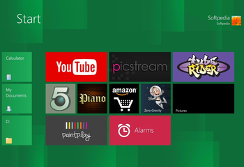 Windows 8 Start Screen screenshot 2