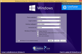 Windows 8 UX Pack screenshot