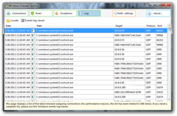 Windows Firewall Notifier screenshot 9