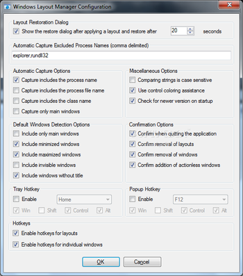 Windows Layout Manager screenshot 4