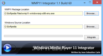Windows Media Player 11 Integrator screenshot