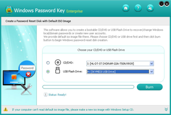 Windows Password Key Enterprise screenshot