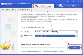 Windows Password Recovery Ultimate screenshot 3