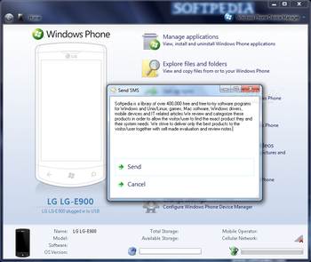 Windows Phone Device Manager screenshot 5