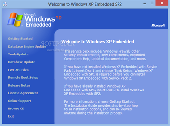 Windows XP Embedded with SP2 screenshot 4