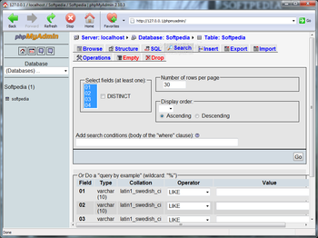 WindowsWAMP screenshot 7