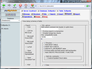 WindowsWAMP screenshot 9