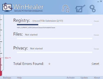 WinHealer screenshot