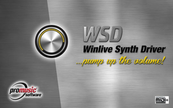 Winlive Synth Driver screenshot