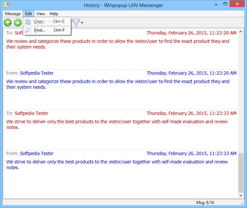 Winpopup LAN Messenger screenshot 11