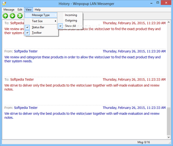 Winpopup LAN Messenger screenshot 12