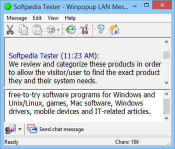 Winpopup LAN Messenger screenshot 14