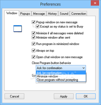 Winpopup LAN Messenger screenshot 15