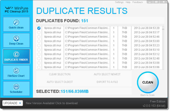 WinPure PC Cleanup 2015 screenshot 6