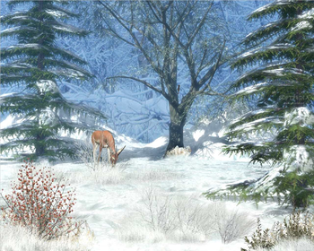 Winter Afternoon - Animated Screensaver screenshot
