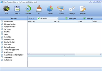 Wise Registry Cleaner 4 Pro screenshot