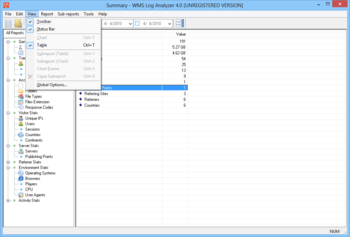 WMS Log Analyzer Standard Edition screenshot 3