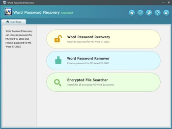 Word Password Recovery Standard screenshot 2