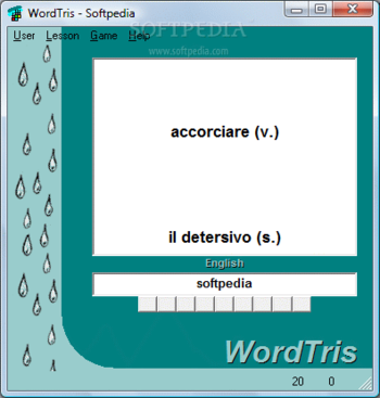 WordTris screenshot