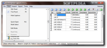 xBaseView Database Explorer screenshot 3