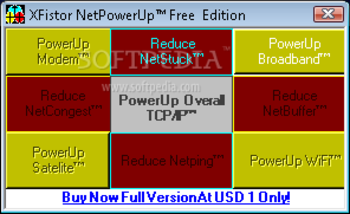XFistor NetPowerUp screenshot