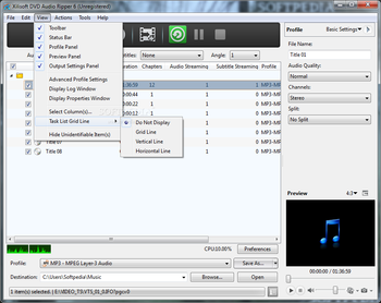 Xilisoft DVD Audio Ripper screenshot 3