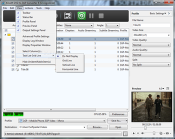 Xilisoft DVD to 3GP Converter screenshot 3