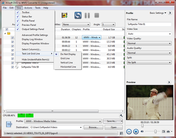 Xilisoft DVD to WMV Converter screenshot 5